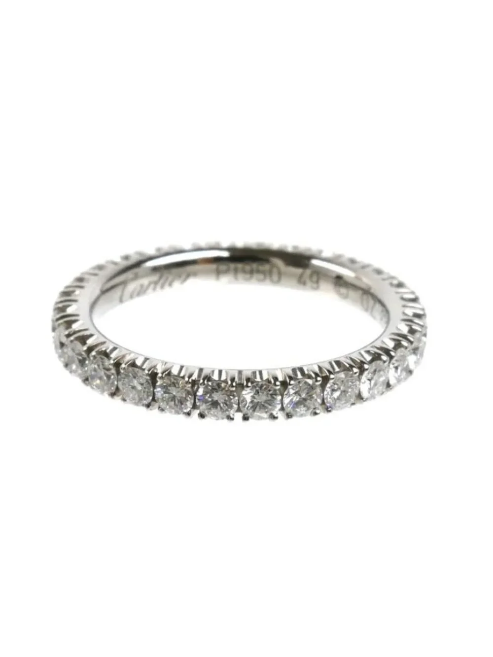 Cartier Platinum Etincelle de Cartier Full Eternity Ring Diamond